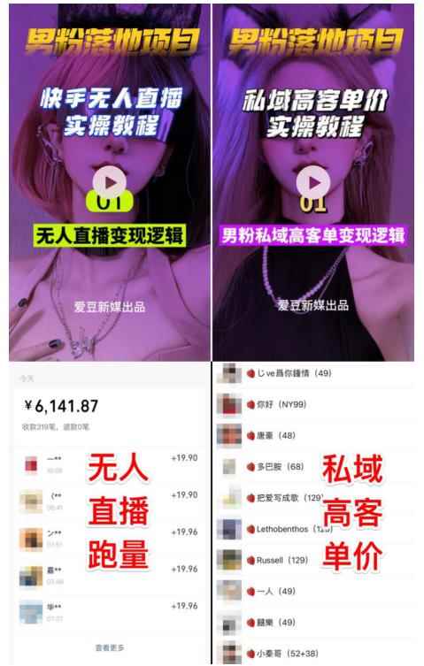 【男粉落地项目】零基础玩转男粉短视频转私域日产500+,2023男粉高客单价实操教程