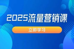 （14313期）2025流量营销课：直击业绩卡点, 拓客新策略, 提高转化率, 设计生意模式