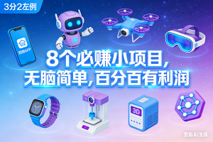 （17075期）10个必赚小项目，无脑简单，百分百有利润，副业首选，日入300+