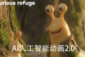 好奇避难所—AI人工智能动画电影制作2.0-【独家精翻中英字幕】
