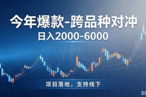 (19143期)跨品种最新对冲震撼首发!日收益2000-6000+,项目绿色长久,安全稳健,合规靠谱,可批量放大